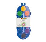 Pastiglie Acquerelli  - ø 44mm - colori assortiti - Primo - astuccio 10 pastiglie