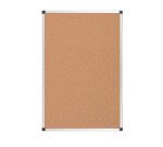 Lavagna - 90 x120 cm - superficie in sughero - cornice in alluminio - Starline