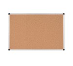 Lavagna - 45 x 60 cm - superficie in sughero - cornice in alluminio - Starline