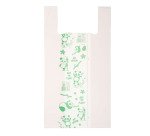 Shoppers Maxi - 30 x 60 cm - mater-bi - bianco - scatola 500 pezzi