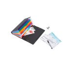 Trieur plastique format chèque Rainbow Viquel