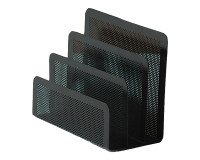 Briefhalter Gitter schwarz