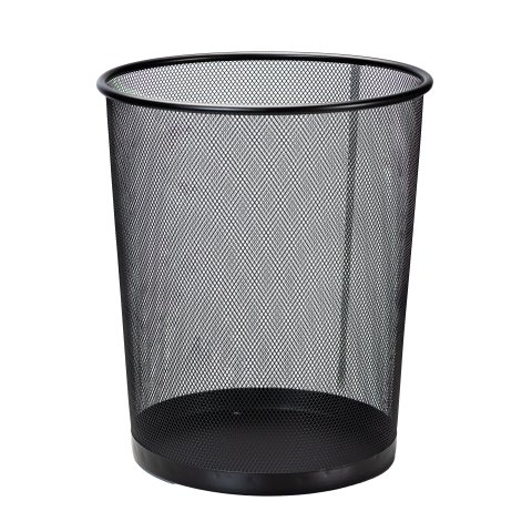 Papelera metálica Pierre-Henry Mesh de 19 L negro