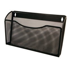 Expositor de pared metálico negro Pierre-Henry Mesh