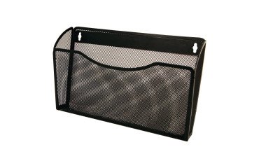 Expositor de pared metálico negro Pierre-Henry Mesh