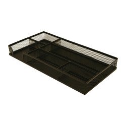 Bureau organizer mesh zwart