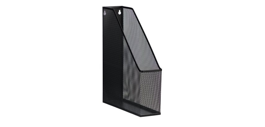 Tijdschriftenhouder Pierre-Henry Mesh rug 7,5 cm gekleurd