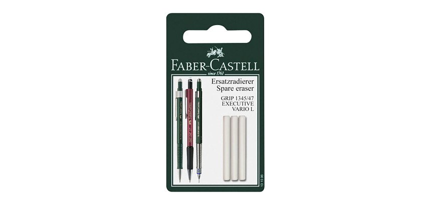 FABER-CASTELL Gomme de rechange GRIP 1345/1347/EXECUTIVE