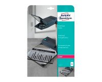 Transparencias A4 para láser Avery paquete de 25 hojas