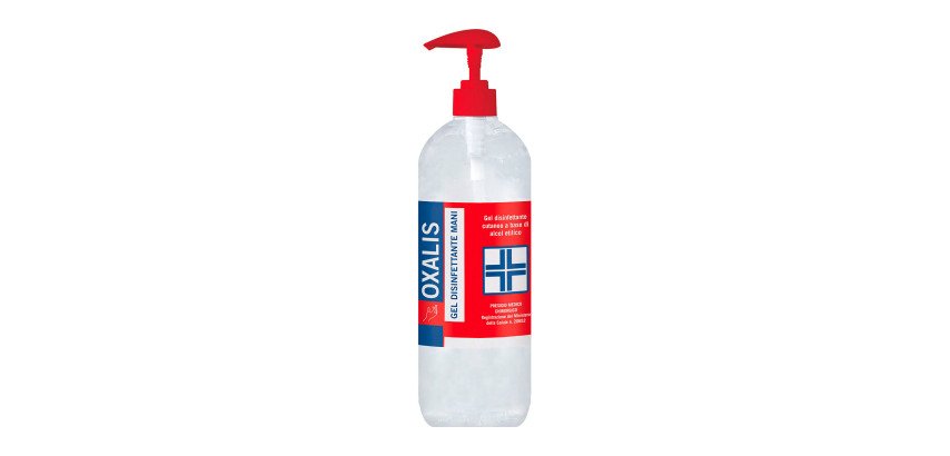 Gel disinfettante mani Oxalis Interchem 1 litro