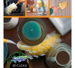 Recharge Plumeau Swiffer 3D Clean - Boîte de 5