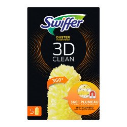 Navulling Plumeau Swiffer 3D Clean - doos van 5 stuks