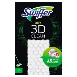 De_bte 14 lingettes swiffer 3d clean