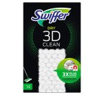 Lingettes sèches Swiffer 3D Clean - Boîte de 14