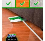 Lingettes sèches Swiffer 3D Clean - Boîte de 14