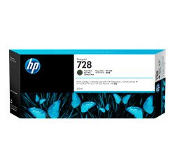 HP 728 (F9J68A) cartucho original negro mate de alta capacidad 300 ml