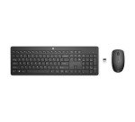 Ensemble clavier souris sans fil HP 235