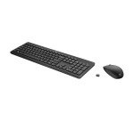 Ensemble clavier souris sans fil HP 235