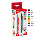 Marcatori permanenti Pentel N50 Tonda 1.3 mm assortiti 8 unità
