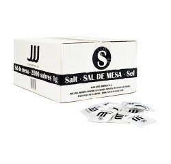 Sal yodada JJJ - caja de 2000 sobres
