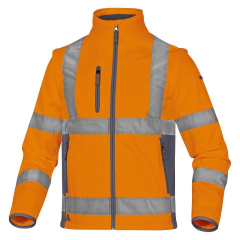 Chaqueta Softshell Moonlight2 alta visibilidad naranja talla XXL