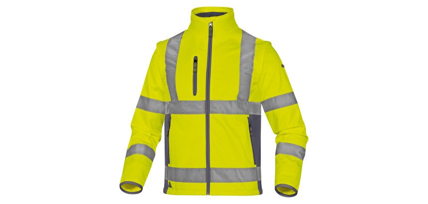 Veste Softshell Moonlight2 haute visibilité, jaune fluo