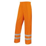 Pantalones de lluvia alta visibilidad naranja