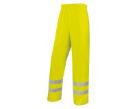 Pantalones de lluvia alta visibilidad amarillo