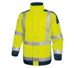 Parka haute visibilité Easyview, jaune fluo