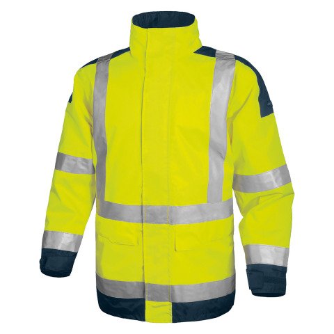 Parka de alta visibilidad Easyview, amarillo fluorescente talla XXL