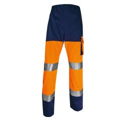 Pantalones de trbajo alta visibilidad naranja