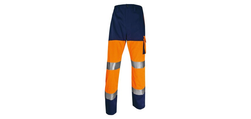 Pantalones de trbajo alta visibilidad naranja