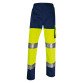 Work trousers high visibility fluo yellow