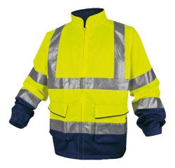 Chaqueta de trabajo alta visibilidad amarillo