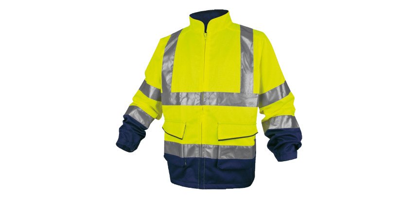 Chaqueta de trabajo alta visibilidad amarillo