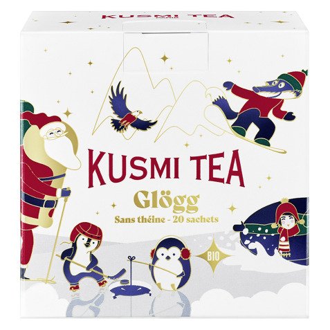 Kusmi Tea Organic Glogg Tea - Box of 20 muslin tea bags