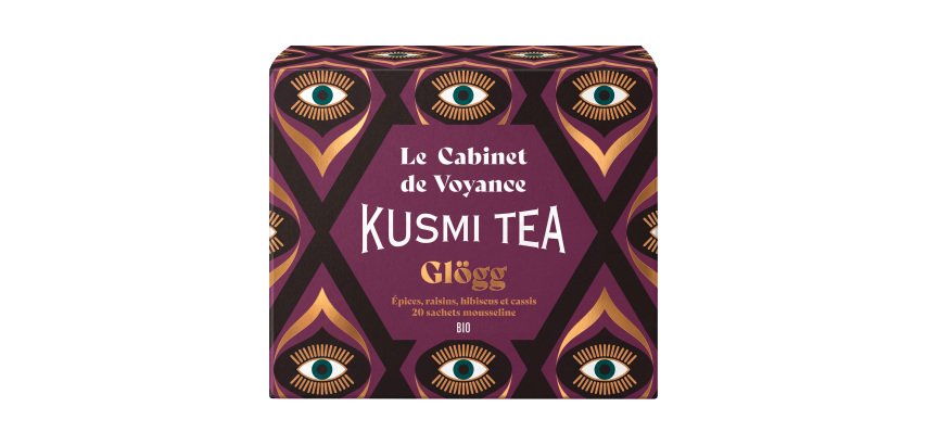 Glogg bio Noel 2023 Kusmi tea - Etui 20 sachets mousseline - 60g
