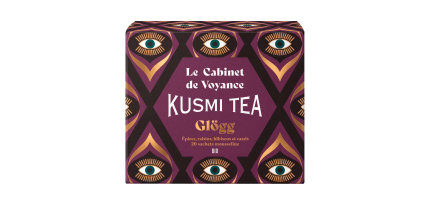 Glogg bio Noel 2023 Kusmi tea - Etui 20 sachets mousseline - 60g
