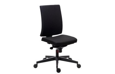 Silla de oficina Difesa tejido - mecanismo sincronizado y traslación asiento