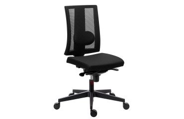 Silla de oficina Difesa malla - mecanismo sincronizado y traslación asiento