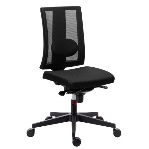 Silla de oficina Difesa malla - mecanismo sincronizado y traslación asiento