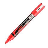 Uni-Ball Chalk erasable chalk marker, bullet tip 1.8 to 2.5 mm, red