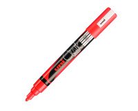 Uni-Ball Chalk erasable chalk marker, bullet tip 1.8 to 2.5 mm, red