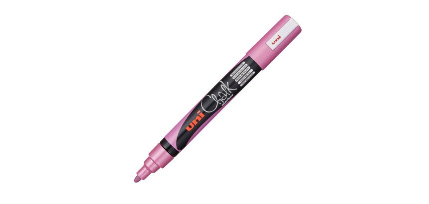 Marqueur craie effaçable Uni-Ball Chalk  pointe ogive 1,8 à 2,5 mm