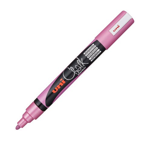 Rotulador Tiza Uni-Ball Chalk rosa