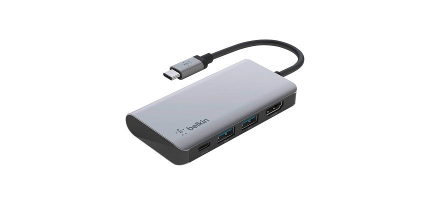 Hub 4 en 1  USB C multiport Belkin