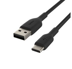USB-C naar USB-A-abel zwart boost charge 1 m Belkin