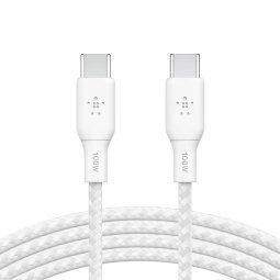 Belkin Câble USB C vers USB C 100 W - 2 m blanc