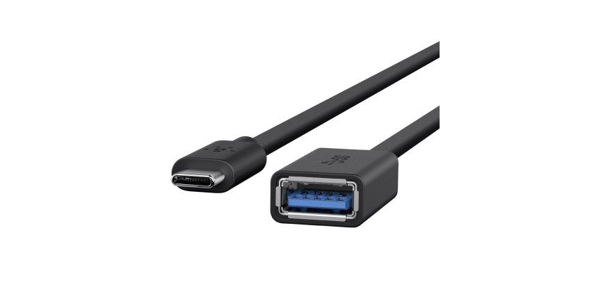 USB-C to USB-A adapter reversible Belkin