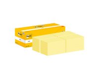 En_lot 24 notes 127x76 jaune dont 6 gratuits supe